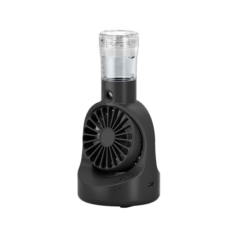 Portable Handheld Mist Fan – 4-Speed Rechargeable Spray Fan for Outdoor Cooling