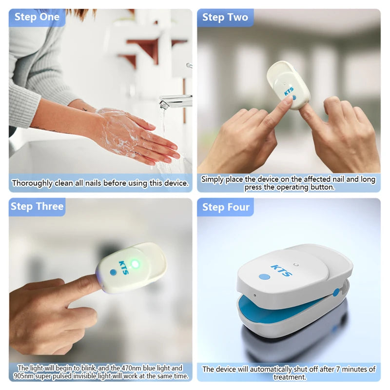Nail Fungus Laser Treatment Device – 905nm & 470nm Dual Wavelength