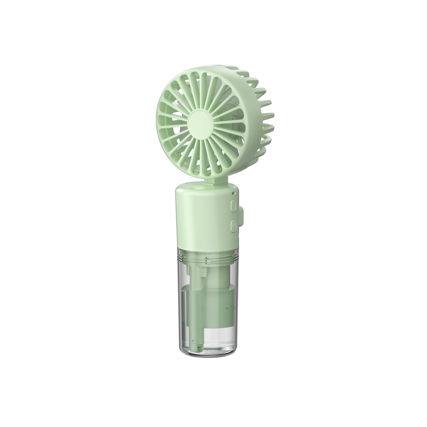Portable Handheld Mist Fan – 4-Speed Rechargeable Spray Fan for Outdoor Cooling