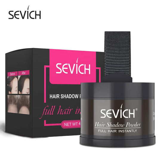 SEVICH Beard & Hairline Shadow Powder – 4g Concealer for Beard & Root Coverage
