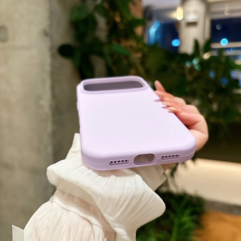 Luxury Liquid Silicon 17pro Magnetic Phone Case For iPhone 17AIR 17 Pro Max Magsafe Soft Protector Cover