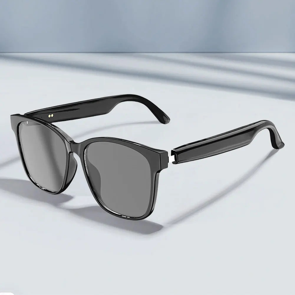 AI Smart Glasses with Bluetooth & Voice Translation – Music & Call Ready