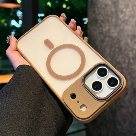 Magnetic Phone Case For iPhone 17 Magsafe Luxury Wireless Charge Protector Cover