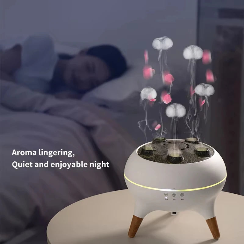 250ML Flame Effect Aromatherapy Diffuser – Ultrasonic Humidifier with Remote Control