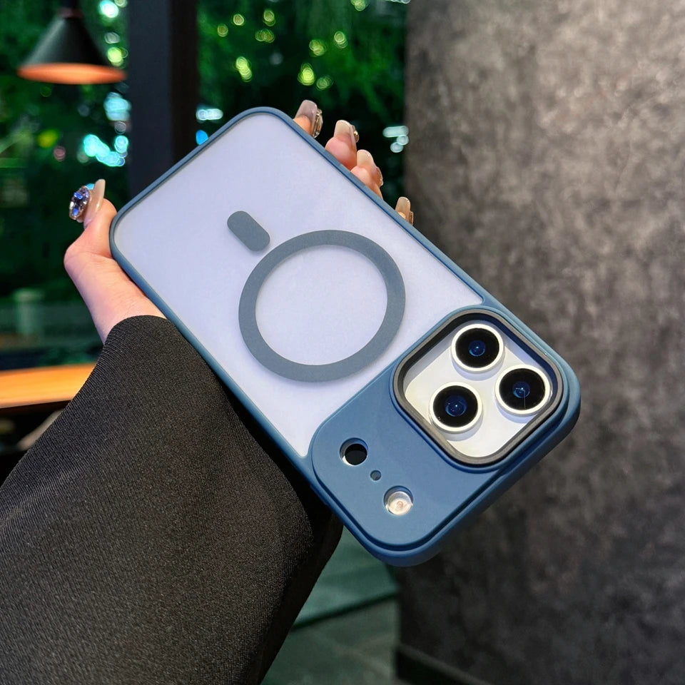 Magnetic Phone Case For iPhone 17 Magsafe Luxury Wireless Charge Protector Cover