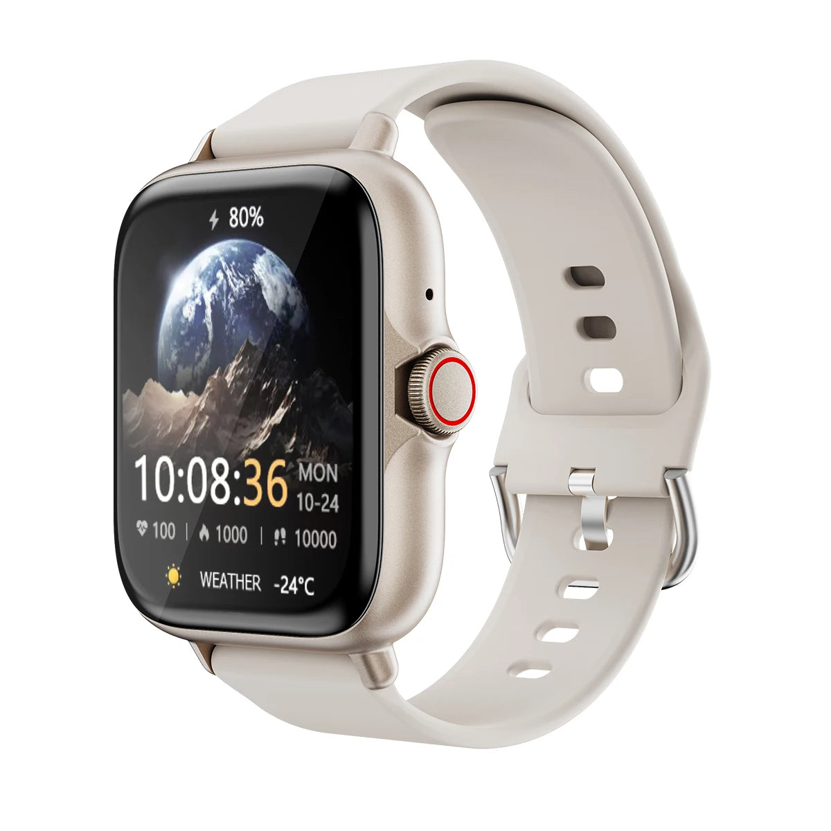 1.83" Smartwatch with Call, Sleep, and Step Tracker