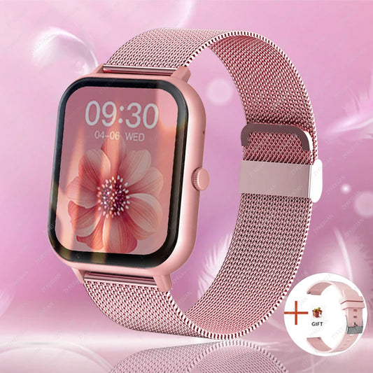 Bluetooth Smartwatch with Call Function – Heart Rate, Blood Oxygen, AI Assistant