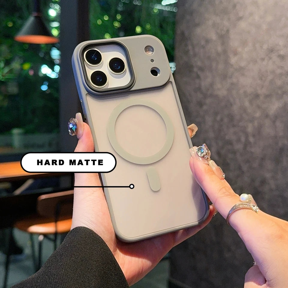 Magnetic Phone Case For iPhone 17 Magsafe Luxury Wireless Charge Protector Cover