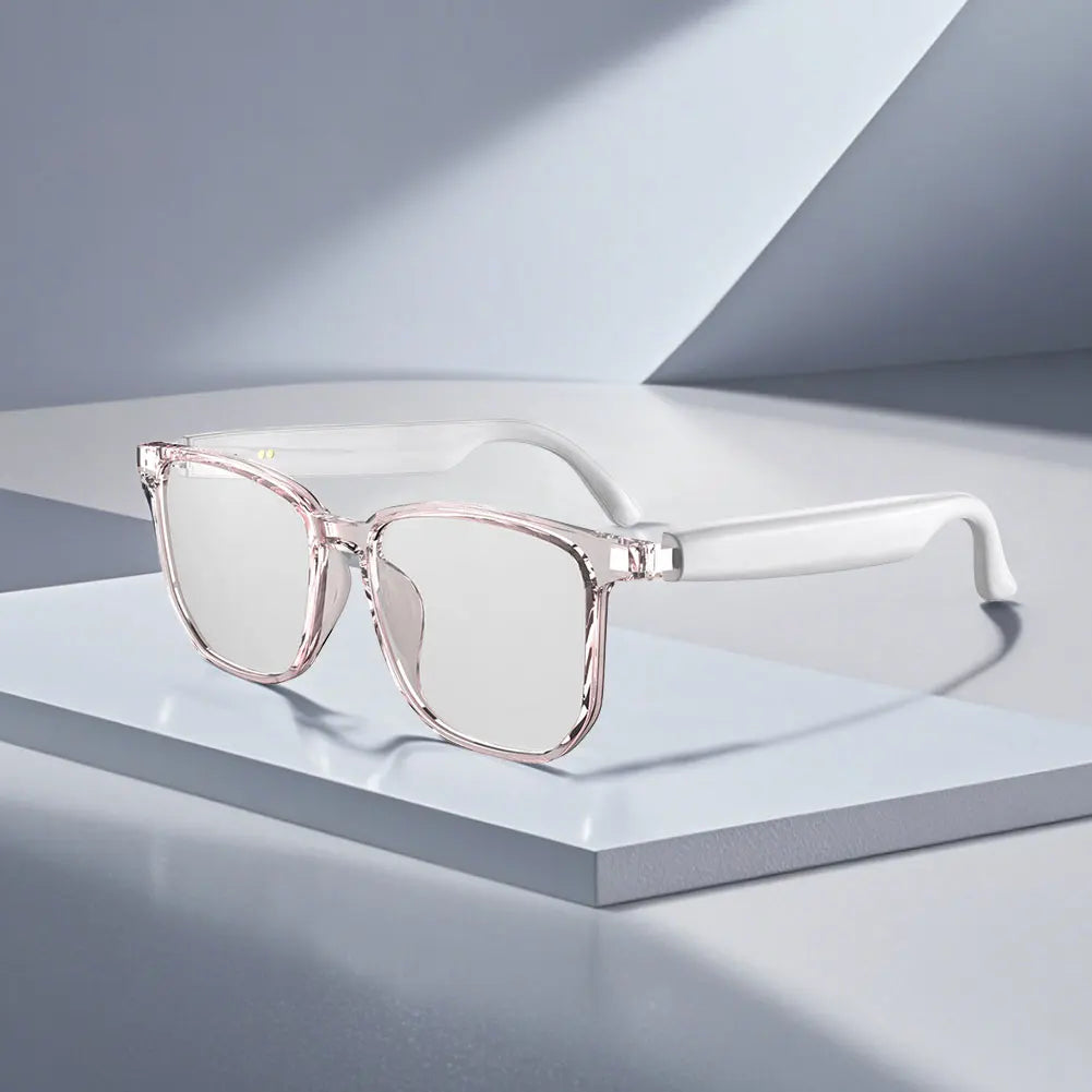 AI Smart Glasses with Bluetooth & Voice Translation – Music & Call Ready