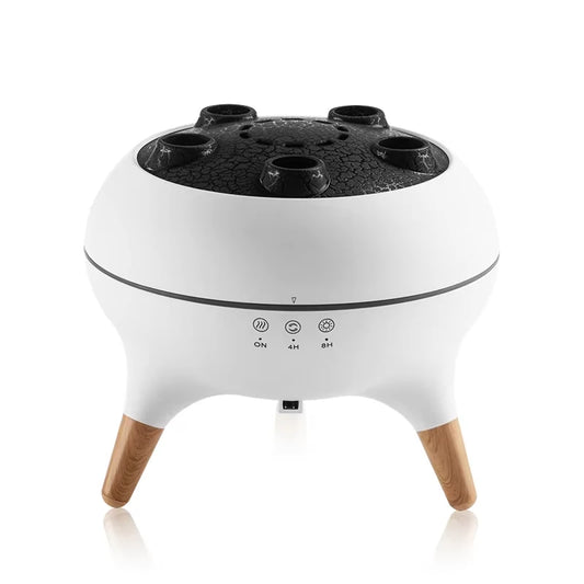 250ML Flame Effect Aromatherapy Diffuser – Ultrasonic Humidifier with Remote Control
